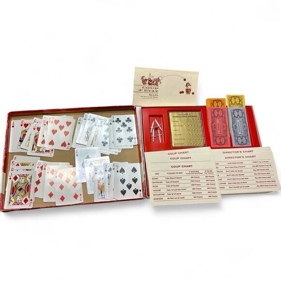 Vintage Coup d’ Etat Game of Cards Parker Brothers Parker Brothers INCOMPLETE - Picture 4 of 16
